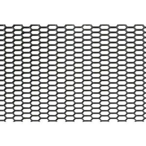 Σίτα Πλαστική - Μαύρη Κυψελωτή SMALL 8x18mm 120x40cm