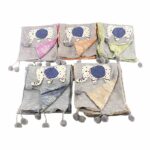 ΦΟΥΛΑΡΙ ΜΕ ΛΑΧΟΥΡΙΑ & ΦΟΥΝΤΙΤΣΕΣ 130x20cm 4teen4ty 401089