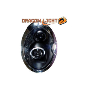 BMW MINI R50/R52/R53 01-06 DRAGONLIGHT+LED BLACK