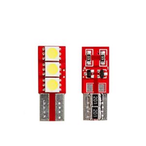 T10 12V 2W 50lm 6.000k LED CAN-BUS ΛΕΥΚΟ 2ΤΕΜ.
