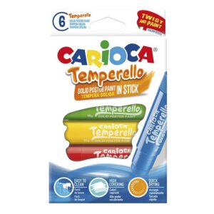 ΤΕΜΠΕΡΑ ΜΑΡΚΑΔΟΡΟΣ CARIOCA ΠΑΚ=6ΧΡΩΜ.  Carioca 42739