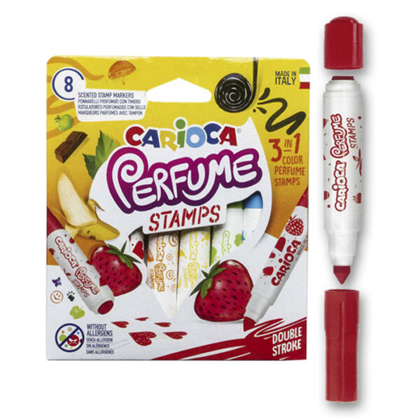 ΜΑΡΚΑΔΟΡΟΙ CARIOCA PERFUME STAMPS 8 ΧΡΩΜΑΤΑ  Carioca 42988