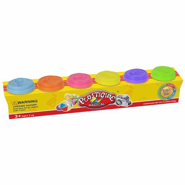 ΠΛΑΣΤΕΛΙΝΗ ΣΕΤ 6 ΧΡΩΜΑΤΩΝ 32cm ToyMarkt 912766