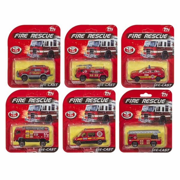 ΚΑΡΤΕΛΑ DIE CAST ΠΥΡΟΣΒΕΣΤΙΚΟ ΟΧΗΜΑ 11x14cm ToyMarkt 912774