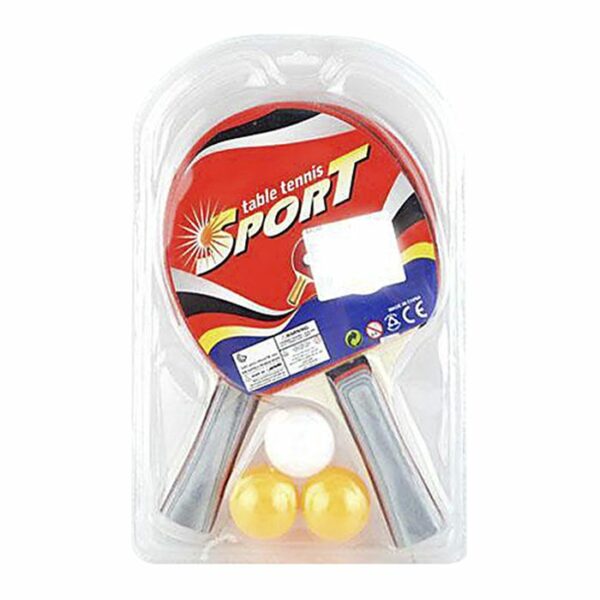 ΞΥΛΙΝΟ ΣΕΤ ΠΙΝΓΚ ΠΟΝΓΚ 20x29cm ToyMarkt 912969