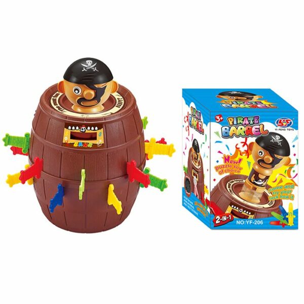 ΠΕΙΡΑΤΗΣ-ΒΑΡΕΛΙ ΜΕ ΣΠΑΘΙΑ-ΚΟΥΜΠΑΡΑΣ 14x19x14cm ToyMarkt 913108