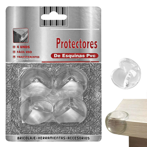 ΠΡΟΣΤΑΤΕΥΤΙΚΕΣ ΓΩΝΙΕΣ ΔΙΑΦΑΝΕΙΣ 4ΤΕΜ  Homie 101756