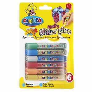 ΚΟΛΑ GLITTER MULTI ΣΕΤ=6Τ CARIOCA 6x10.5mL Carioca 42112