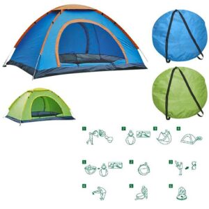 ΣΚΗΝΗ POP UP 4 ΑΤΟΜΩΝ 2 ΠΟΡΤΕΣ 2x2x1