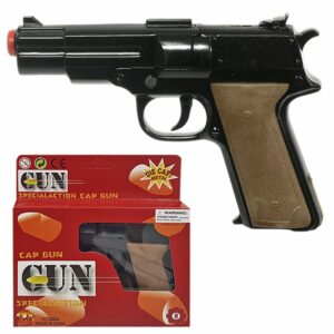 ΠΙΣΤΟΛΙ ΜΕΤΑΛΛΙΚΟ 8ΣΦΑΙΡΑ 17x12cm Carnavalista 231806