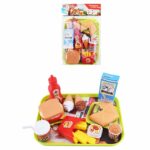 HAPPY BURGER ΔΙΣΚΟΣ ΣΕΡΒΙΡΙΣΜΑΤΟΣ 24 ΤΕΜ 19x26cm ToyMarkt 971154