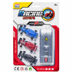 Σετ 3 Φόρμουλες Free Wheels με Εκτοξευτήρα 17x25x2cm ToyMarkt 88765 - Image 2