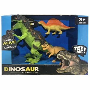 ΔΕΙΝΟΣΑΥΡΟΣ ΜΕ ΦΩΣ & ΗΧΟ 29x22x10cm ToyMarkt 913110