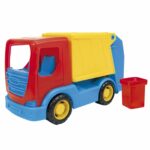 ΑΠΟΡΡΙΜΑΤΟΦΟΡΟ ΠΛΑΣΤΙΚΟ FREE WHEELS + ΚΑΔΟΣ 24x15x12cm ToyMarkt 913265