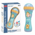 ΜΙΚΡΟΦΩΝΟ ΜΠΑΤΑΡΙΑΣ & 12 ΤΡΑΓΟΥΔΙΑ 15x24x8cm ToyMarkt 96158