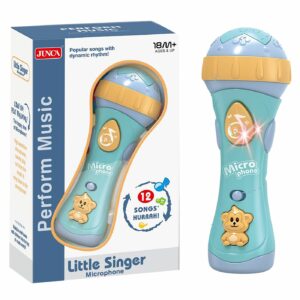 ΜΙΚΡΟΦΩΝΟ ΜΠΑΤΑΡΙΑΣ & 12 ΤΡΑΓΟΥΔΙΑ 15x24x8cm ToyMarkt 96158