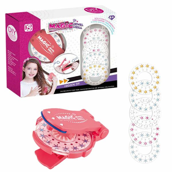 ΣΕΤ ΟΜΟΡΦΙΑΣ ΓΙΑ ΜΑΛΛΙΑ DIY 26x22x6cm ToyMarkt 971117