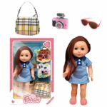 ΚΟΥΚΛΑ 30cm ΜΕ ΚΑΜΕΡΑ ΜΠΑΤΑΡΙΑΣ 24x37x10cm ToyMarkt 98228