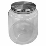 ΒΑΖΟ BOROSILICATE ΜΕ ΚΑΠΑΚΙ INOX 11