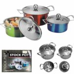 ΚΑΤΣΑΡΟΛΕΣ ΣΕΤ 3 ΤΕΜ Φ20cm  Φ18cm  Φ16cm Homie 101905