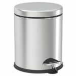 ΚΑΔΟΣ ΑΠΟΡΡΙΜΑΤΩΝ INOX  ΜΕ ΠΕΝΤΑΛ 5Lt (26x20