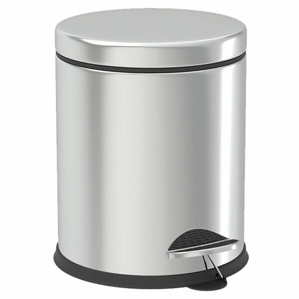 ΚΑΔΟΣ ΑΠΟΡΡΙΜΑΤΩΝ INOX  ΜΕ ΠΕΝΤΑΛ 5Lt (26x20