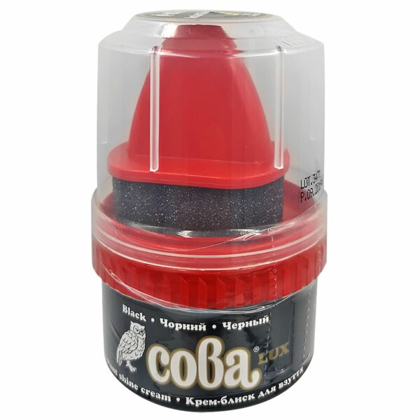 ΑΥΤΟΓΥΑΛΙΣΤΗ ΠΑΣΤΑ ΥΠΟΔΗΜΑΤΩΝ ΜΑΥΡΗ 50ml Homie 1011001