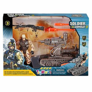 Στρατιώτης & Ερπυστριοφόρο σε Κουτί 24x17x5cm ToyMarkt 913385 - Image 1