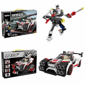 Τουβλάκια 341τεμ-ρομπότ-oxhma Pull Back 38x26x5cm ToyMarkt 95436 - Image 1