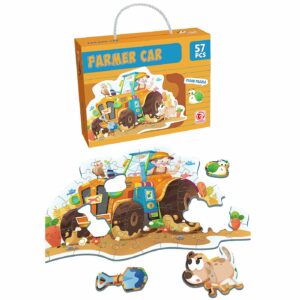 Παζλ Πατώματος 57 τεμ Τρακτέρ 23x18x6cm ToyMarkt 891867 - Image 1