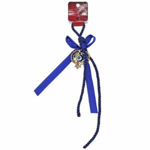 Γούρι Ρόδι Χρυσό με Μάτι 35x5cm Xmasfest 1133409 (12ΤΜΧ)