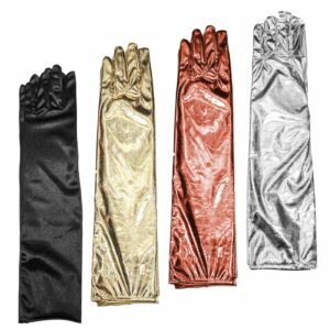 Γάντια Γυαλιστερά Μακριά 40cm Carnavalista 231473