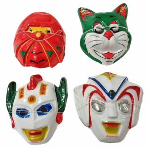 Μάσκα Πλαστική 6 Σχέδια  Carnavalista 231762 (12ΤΜΧ)