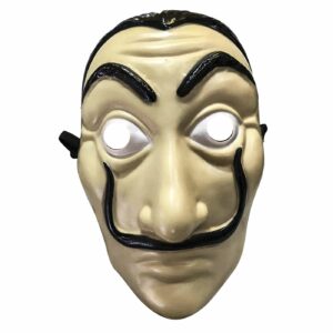 Μάσκα Πλαστική Μουστακαλής  Carnavalista 232074