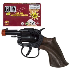 Περίστροφο Μεταλλικό 8σφαιρο 16x8cm Carnavalista 23236