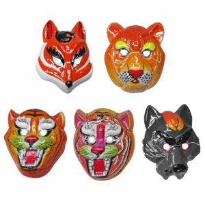Μάσκα Πλαστική ζώα  Carnavalista 232417 (12ΤΜΧ)