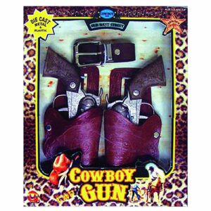 Πιστόλια με Θήκες σετ=2 + 2 28x23cm Carnavalista 23291