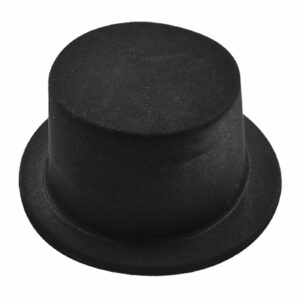 Καπέλο Ημίψηλο Μαύρο Υ=13cm Carnavalista 23368 (12ΤΜΧ)