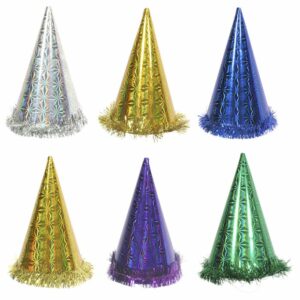 Καπέλο Πιερότος Χάρτινο Laser 34cm Carnavalista 23495 (12ΤΜΧ)