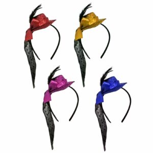 Στέκα Καπέλο με Φτερό  Carnavalista 23720 (12ΤΜΧ)