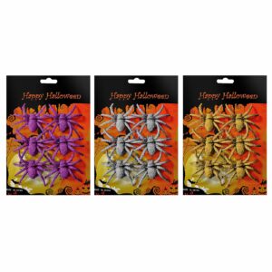 Αράχνες σετ=6τεμ 20x13cm Carnavalista 23931