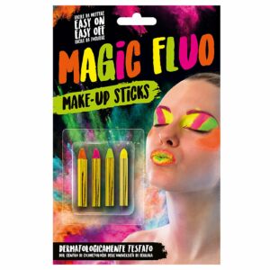 Μολύβια Βαφής Προσώπου Φωσφοριζέ σετ=4 τεμ  C.T. 9446