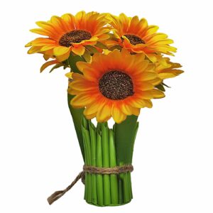 Γλαστράκι με Ηλιοτρόπια 20x6cm Bunny's 932072 - Image 1