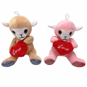 Λάμα Λούτρινο Καρδιά Love 20cm ToyMarkt 99474