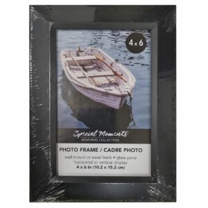 Κορνίζα Μαύρη Πλαστική 10x15cm Homie 322006 - Image 1