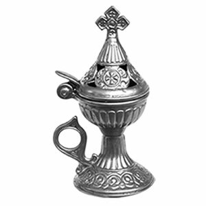 Θυμιατό Λιβανιστήρι Εκκλησιαστικό Μεταλλικό 15x6,5cm Homie 32404 - Image 3