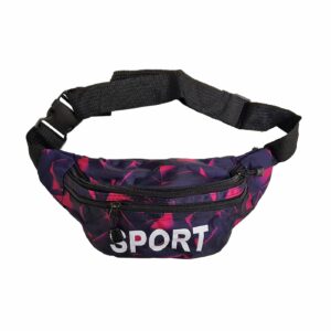 Τσαντάκι Μέσης Sport 3 zip 32x12x8cm 4teen4ty 401190 - Image 4