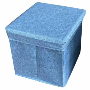 Σκαμπό Αποθηκευτικό Πτυσσόμενο 31x31x31cm Homie 42479 - Image 2