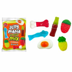 Ζελίνια Jelly Mania Acid mix Σακ=100g Jake SA (18ΤΜΧ)