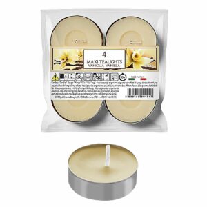 Κεριά Ρεσώ Γίγας Αρωματικά 10h 4τεμ Homie 57448 - Image 4